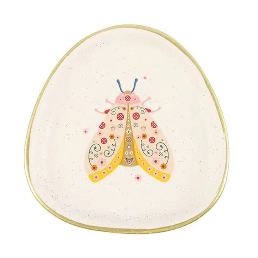 FLORAL INSECT TRINKET DISH