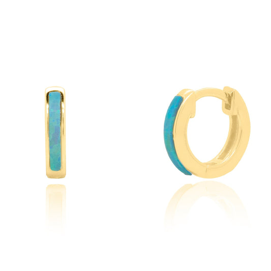 GOLD/BLUE OPAL HUGGIES