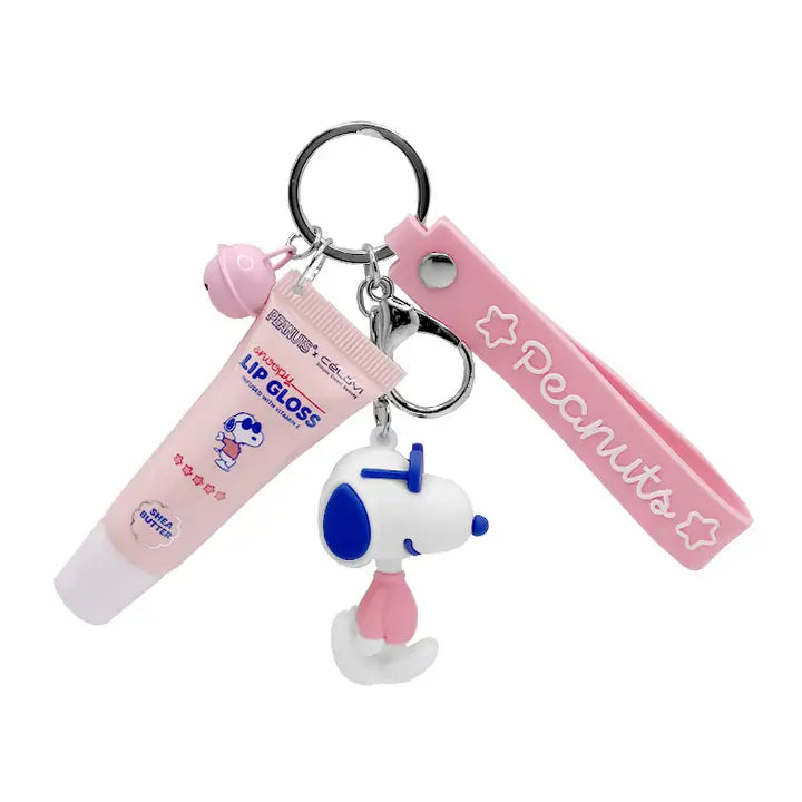 SNOOPY LIPBALM KEYCHAIN
