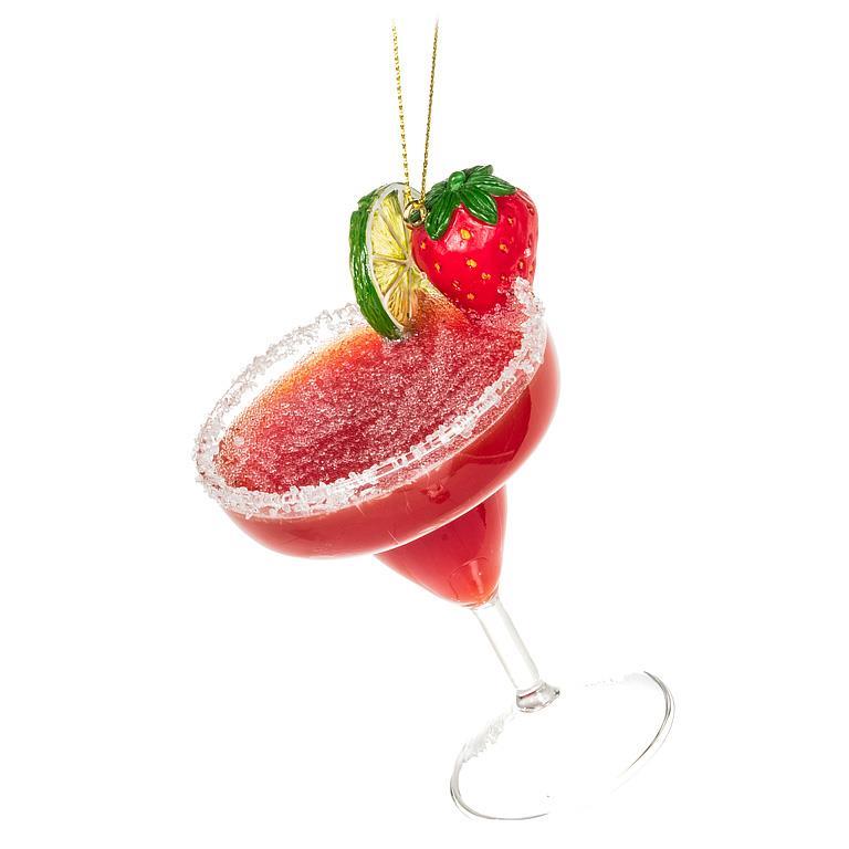 STRAWBERRY MARGARITA ORNAMENT