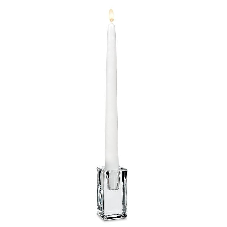 TALL GLASS CANDLE HOLDER