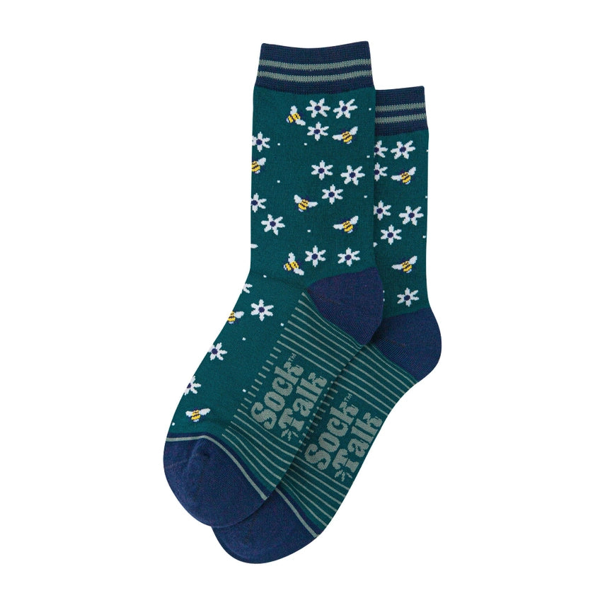SOCK TALK CREW SOCKS