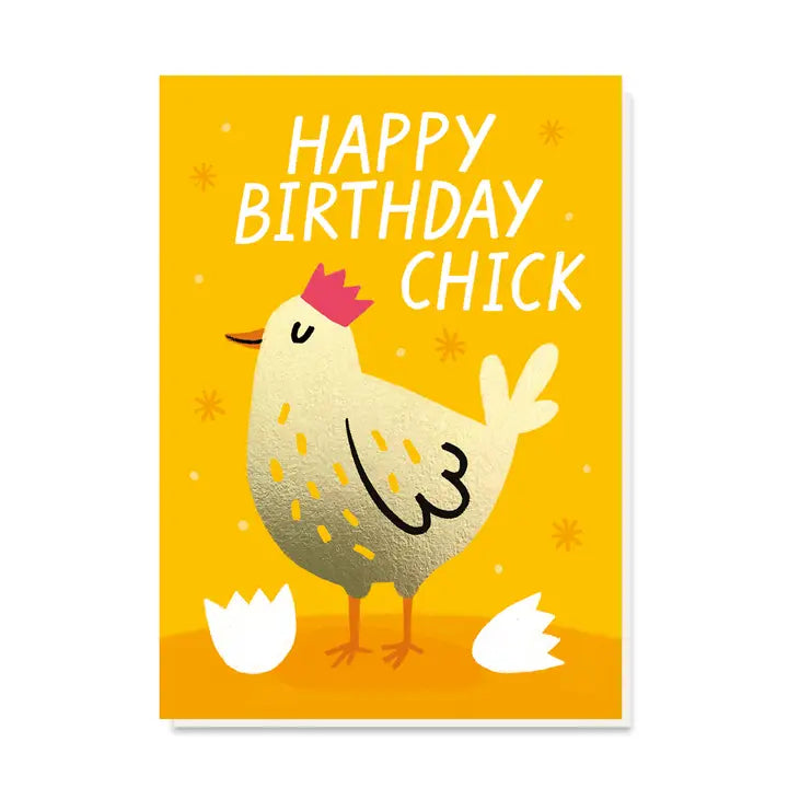 BIRTHDAY CHICK CARD