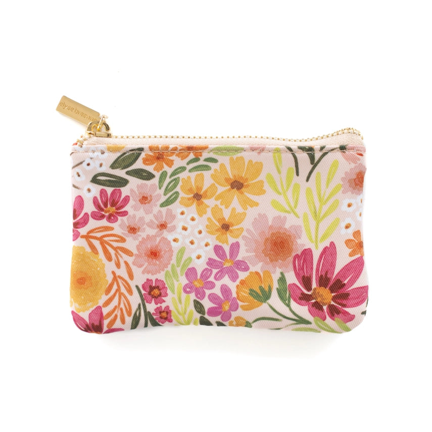 EB FLORAL COIN POUCH