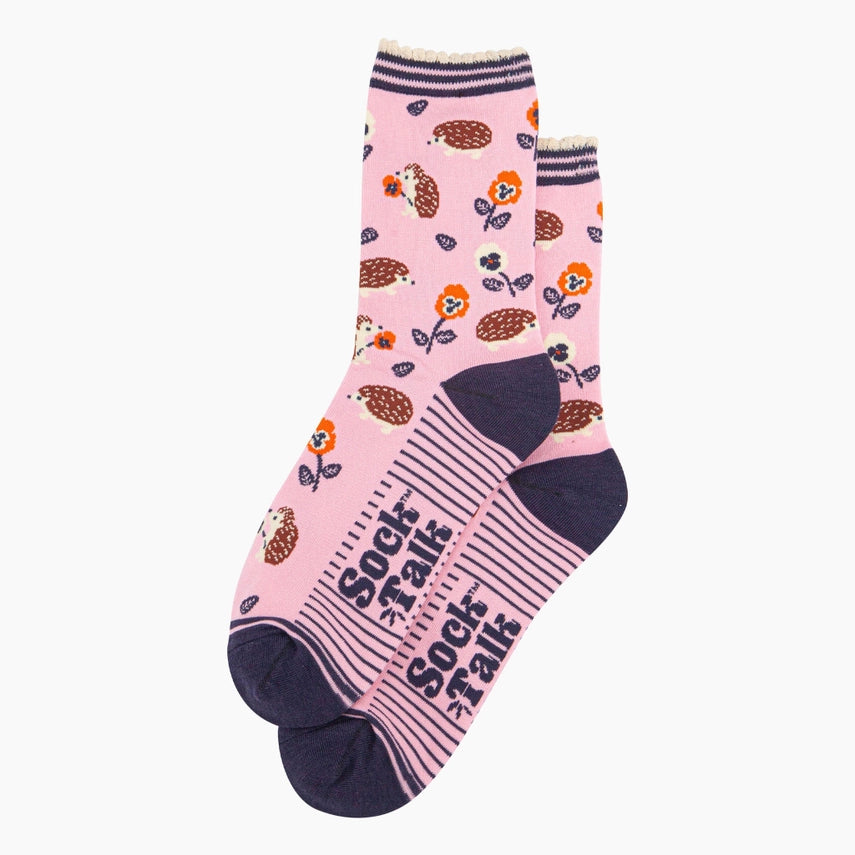 SOCK TALK CREW SOCKS