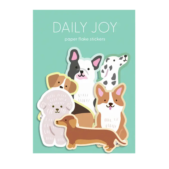 DOGS FLAKE STICKERS