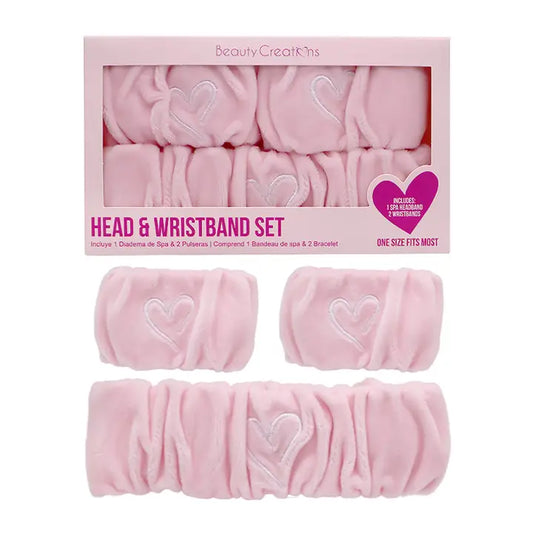 HEART HEAD & WRISTBAND SET