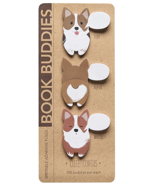 CUTE CORGIS BOOK BUDDIES