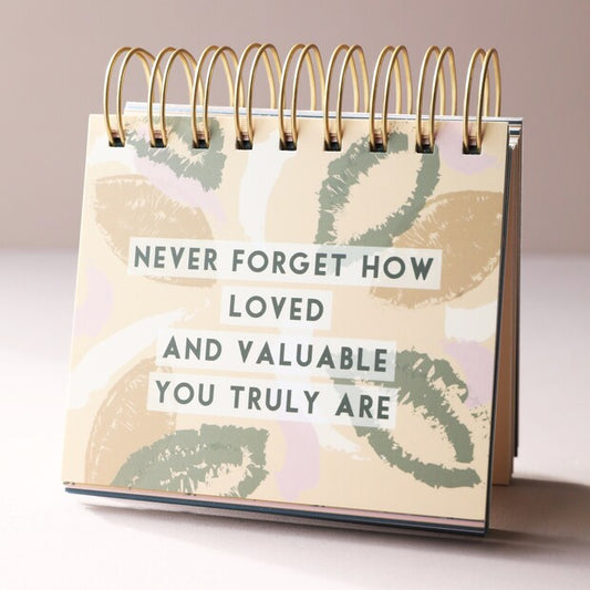 FLORAL WEEKLY POSITIVITY FLIP CHART