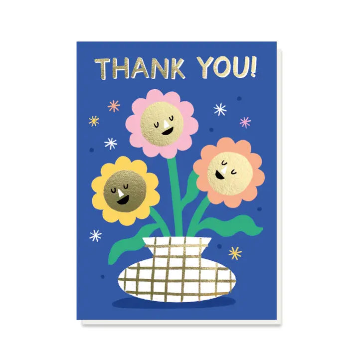 FLORAL THANK YOU CARD