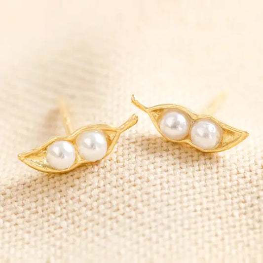 PEARL PEAS IN A POD STUDS