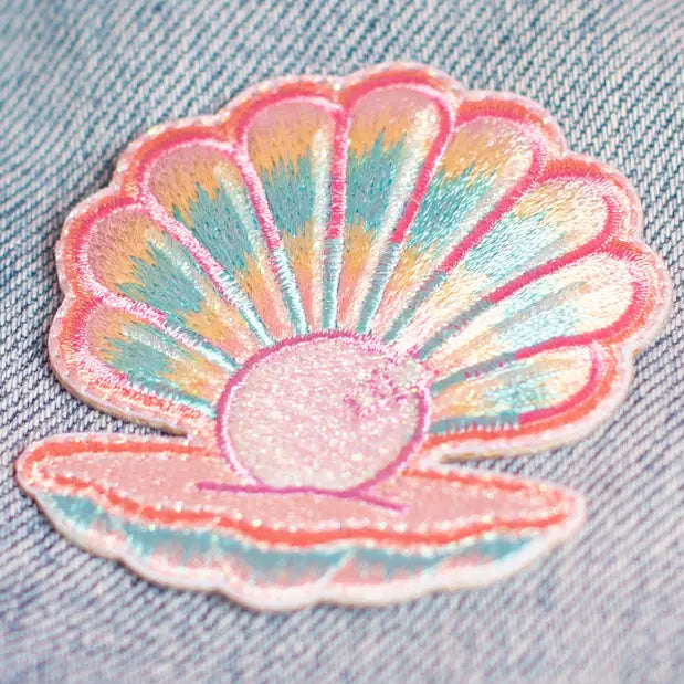 SEASHELL & PEARL PATCH