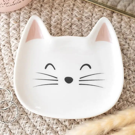 CAT FACE TRINKET DISH