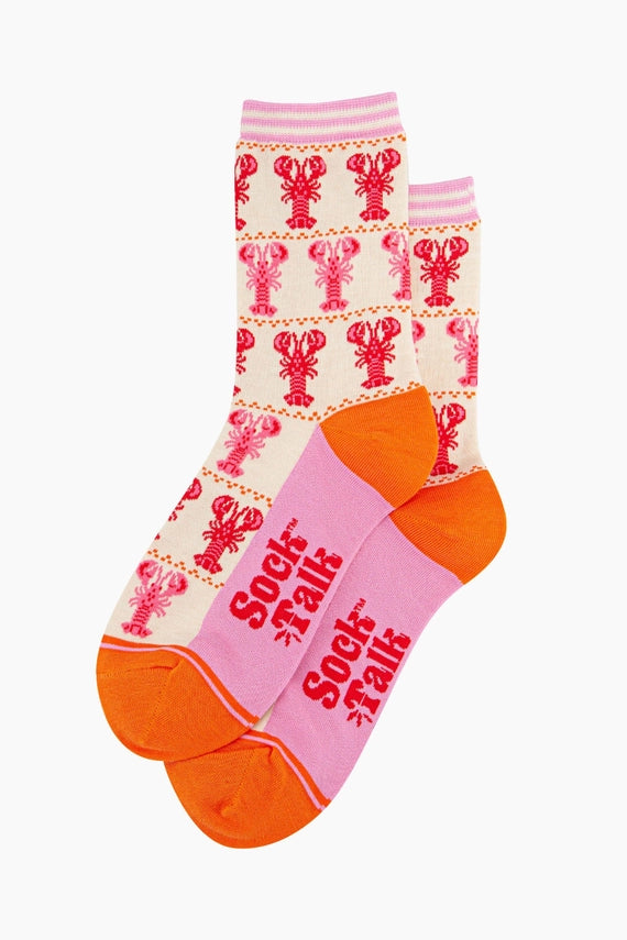 SOCK TALK CREW SOCKS