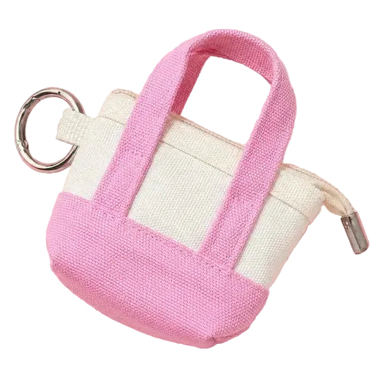 MINI TOTE KEYCHAIN