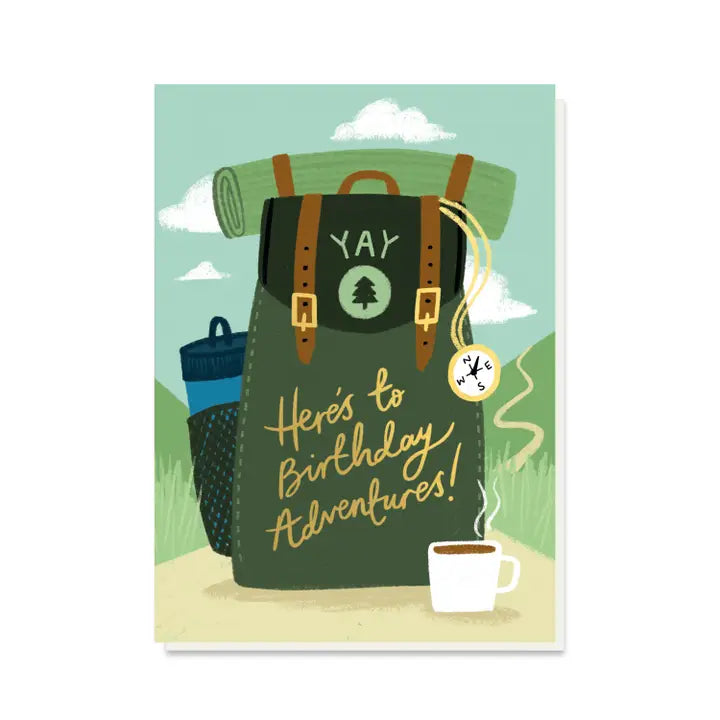 BIRTHDAY ADVENTURES CARD
