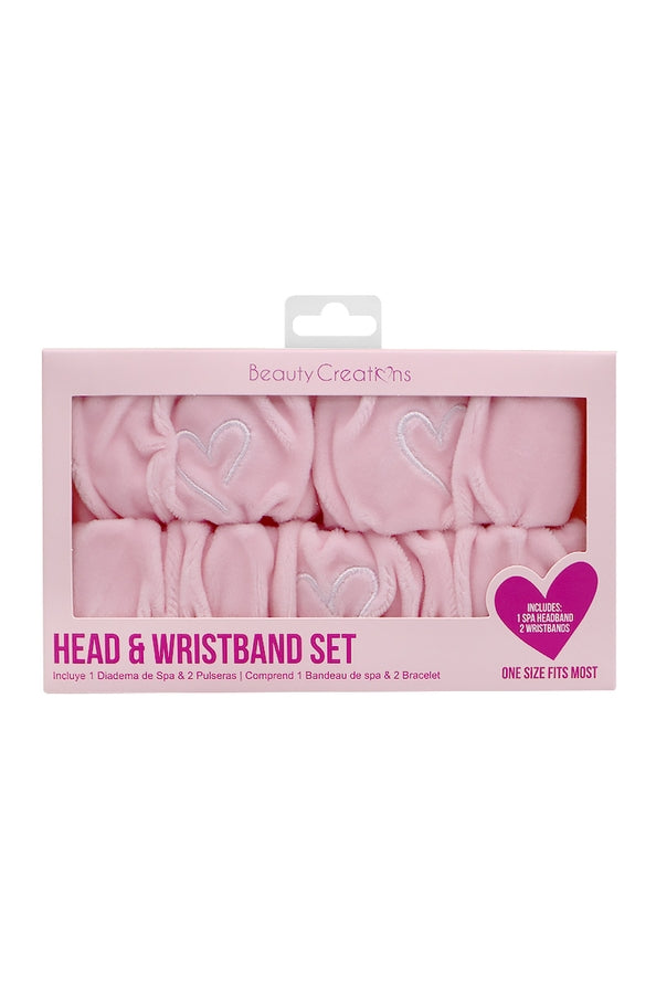 HEART HEAD & WRISTBAND SET