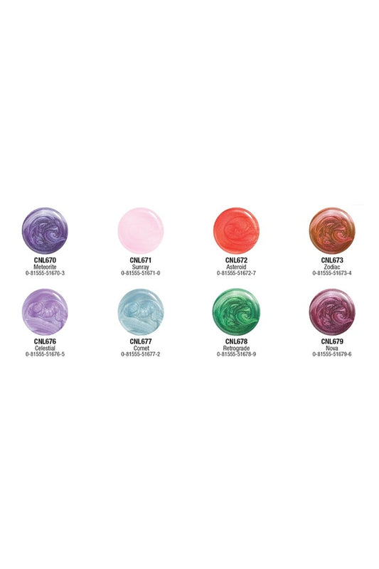 LA COLORS GALACTIC NAIL POLISH