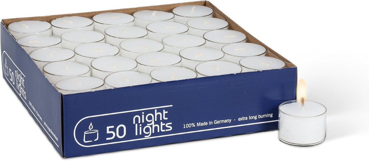 2" WHITE TEALIGHT