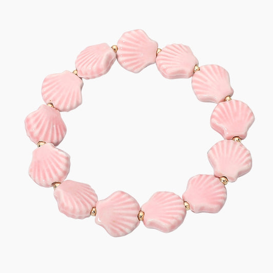CERAMIC SHELL BRACELET