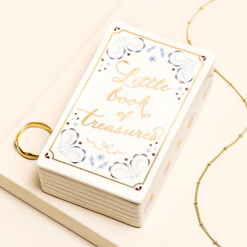 LITTLE BOOK OF TREASURES TRINKET POT