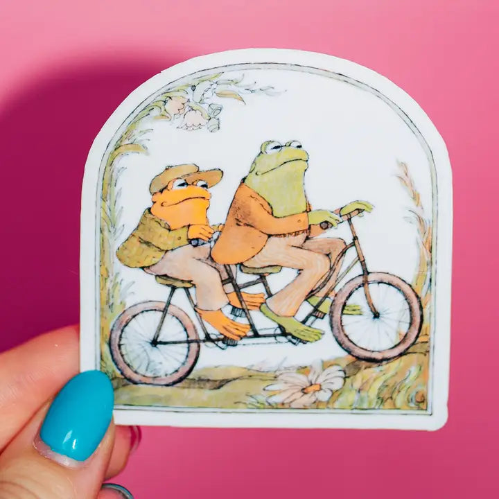 FROG AND TOAD STICKER