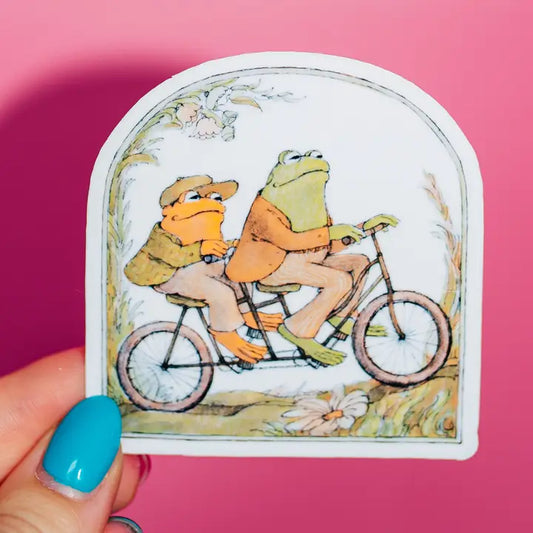 FROG AND TOAD STICKER