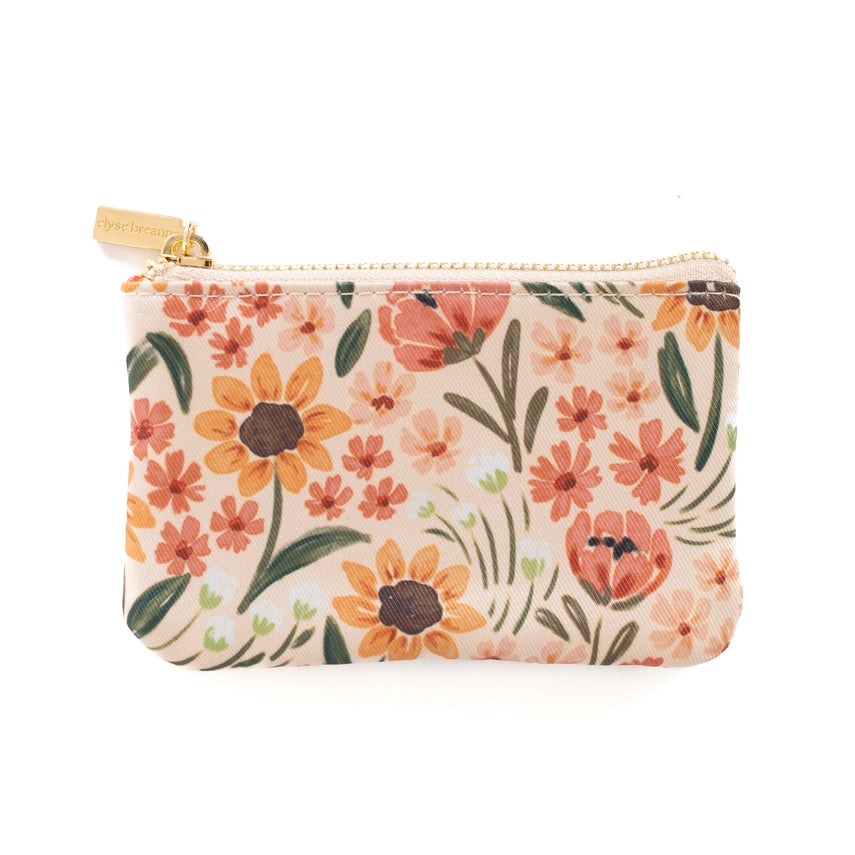 EB FLORAL COIN POUCH