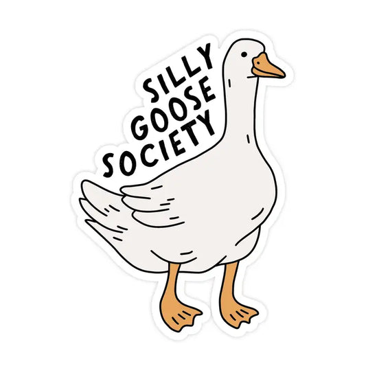SILLY GOOSE SOCIETY STICKER