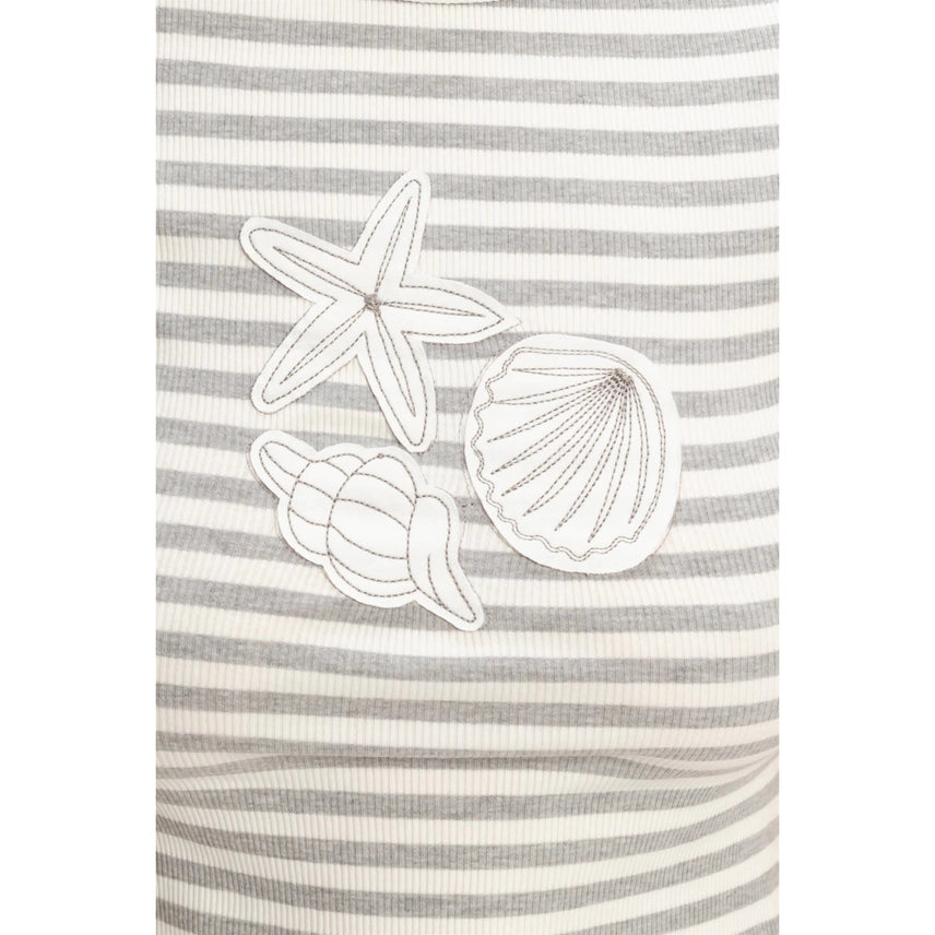 STRIPED SEASHELL TEE