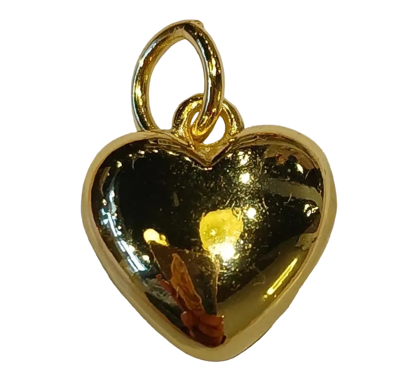 LARGE BUBBLE HEART CHARM