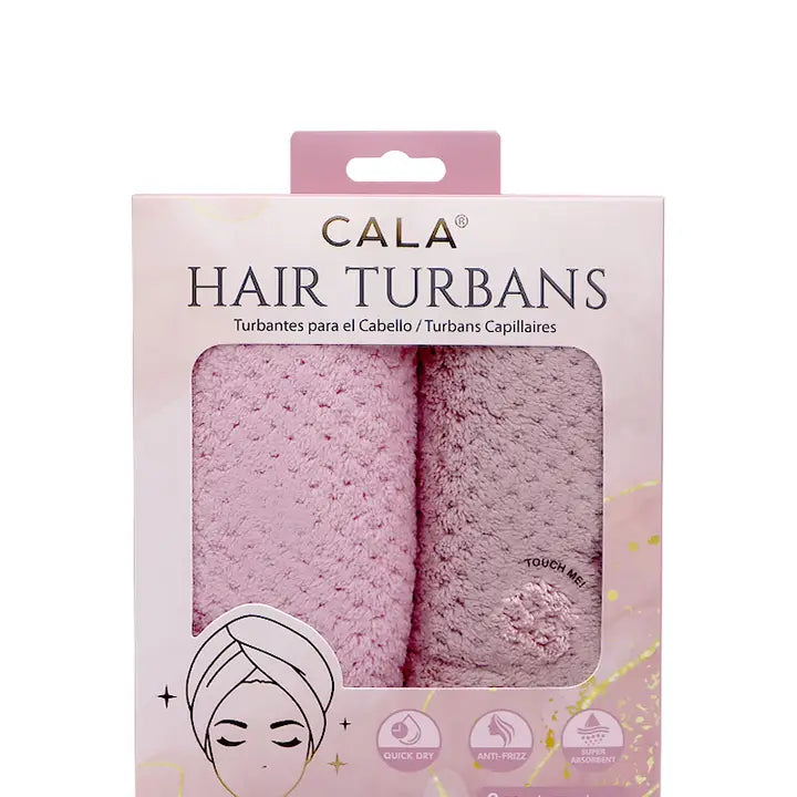 MICROFIBER HAIR TURBANS