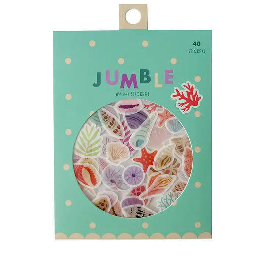 SEASHELL JUMBLE STICKERS