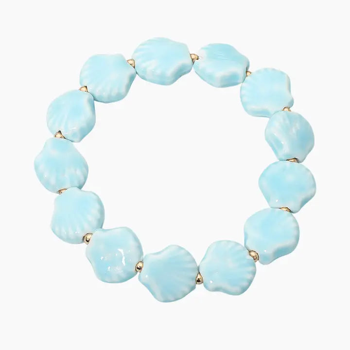 CERAMIC SHELL BRACELET