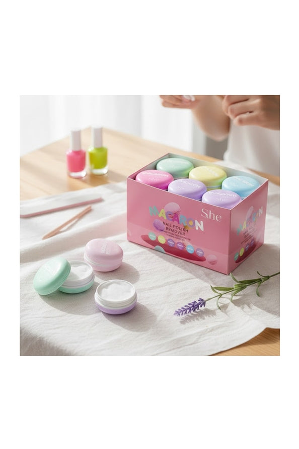 MACARON POLISH REMOVER PADS