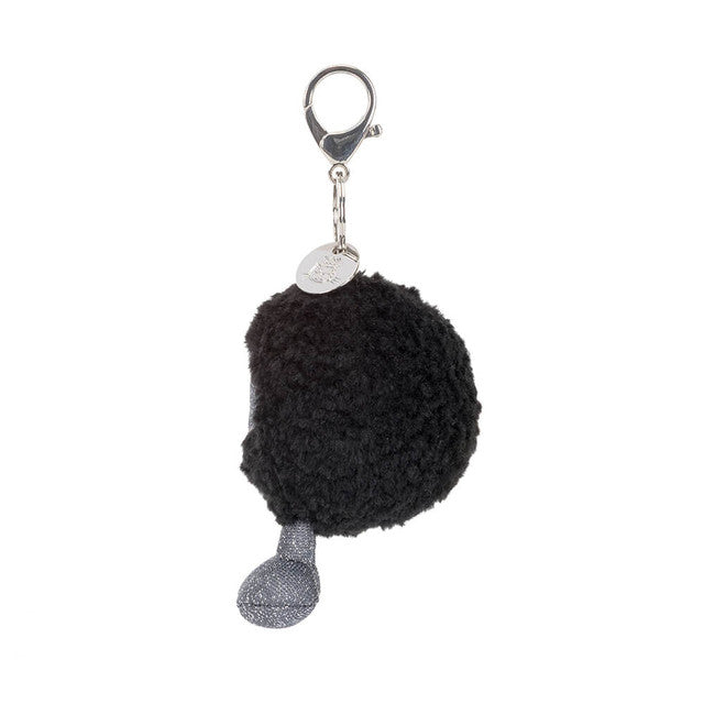 JELLYCAT AMUSEABLES BLACK HOLE BAG CHARM