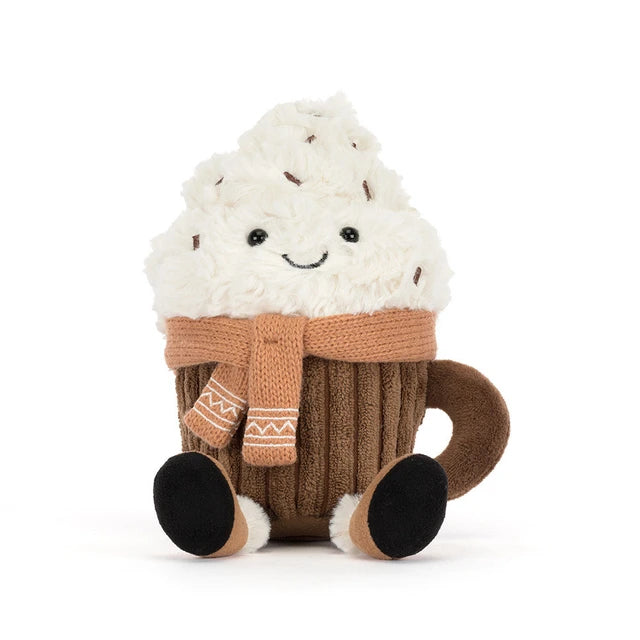JELLYCAT AMUSEABLES SCARFFLES HOT CHOCOLATE