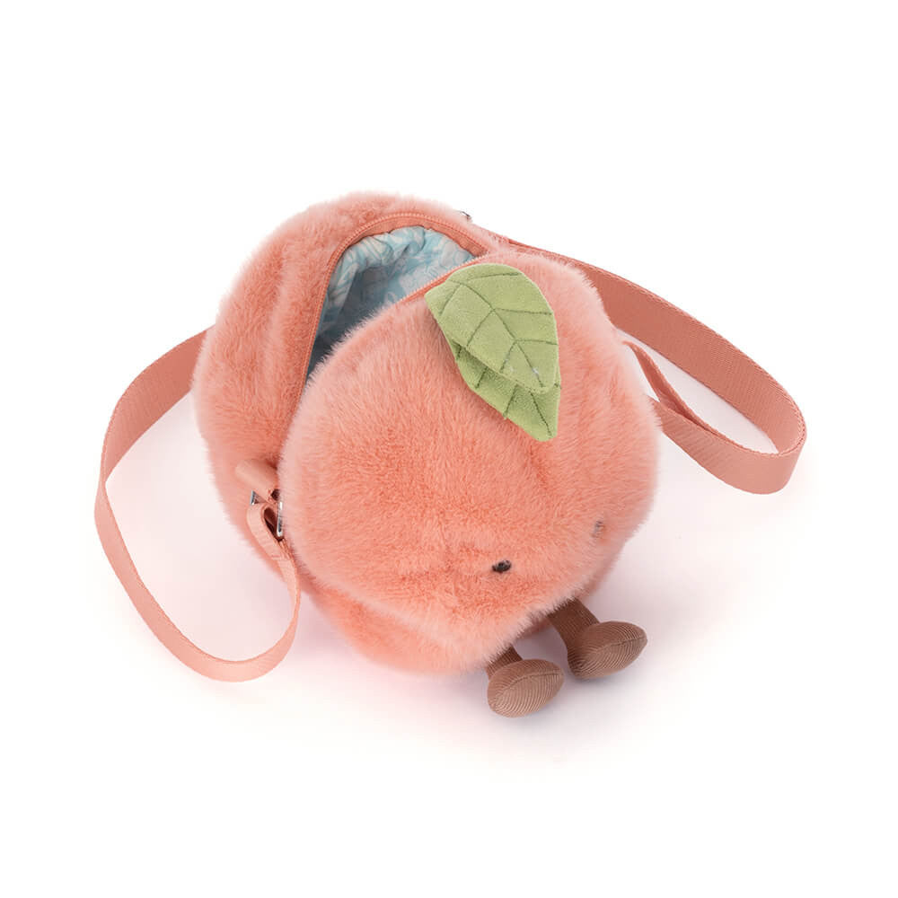 JELLYCAT AMUSEABLES PEACH SHOULDER BAG