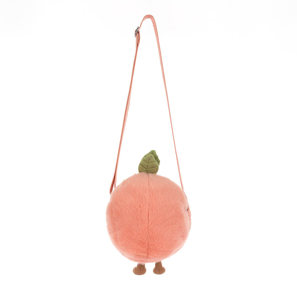 JELLYCAT AMUSEABLES PEACH SHOULDER BAG
