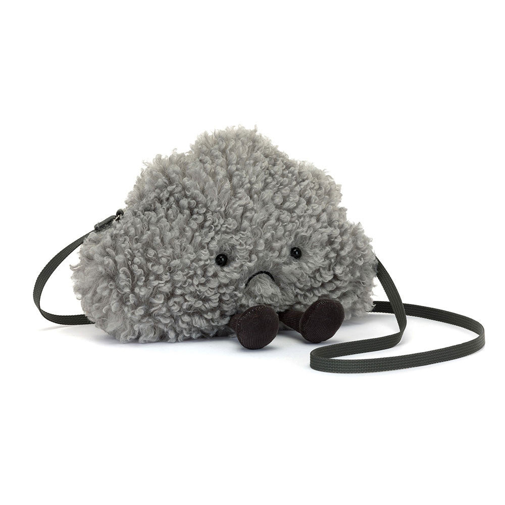 JELLYCAT AMUSEABLES CIRRUS STORM CLOUD SHOULDER BAG