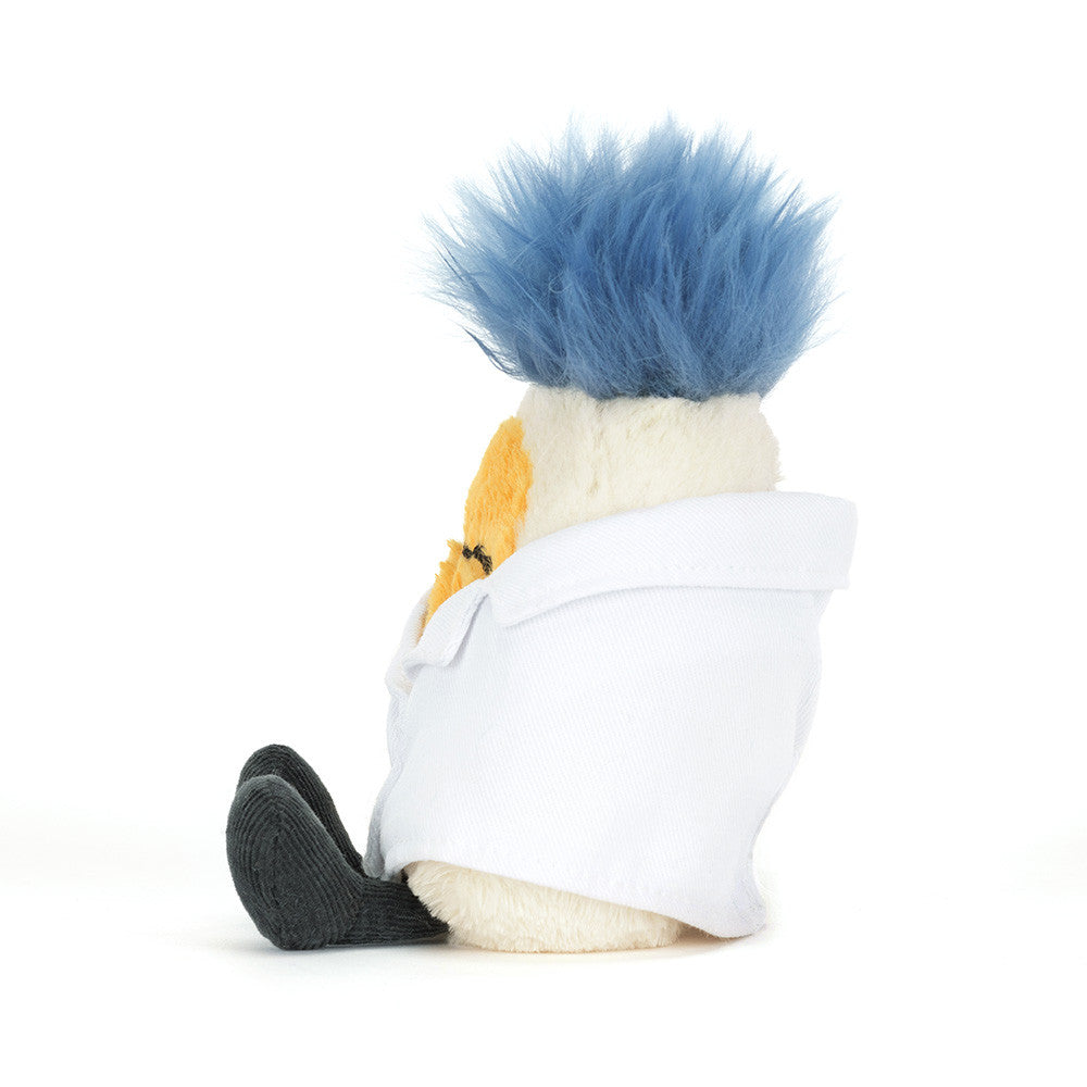 JELLYCAT AMUSEABLES BOILED EGG SCIENTIST OUTFIT