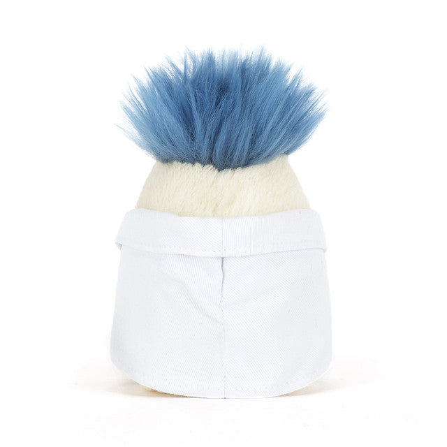 JELLYCAT AMUSEABLES BOILED EGG SCIENTIST OUTFIT