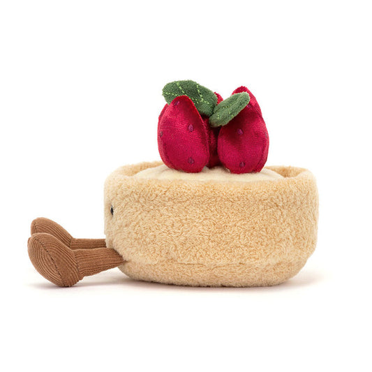 JELLYCAT FLEURETTE TARTE AUX FRAISES