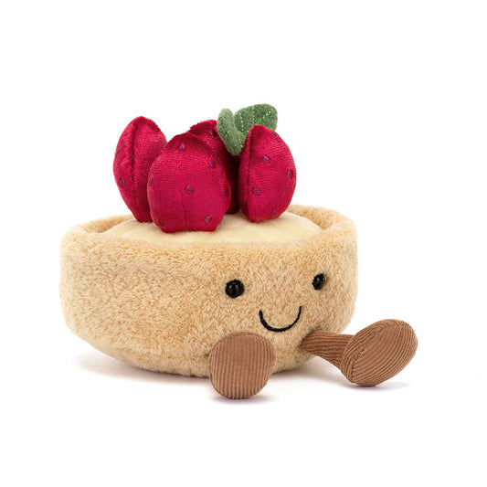 JELLYCAT FLEURETTE TARTE AUX FRAISES