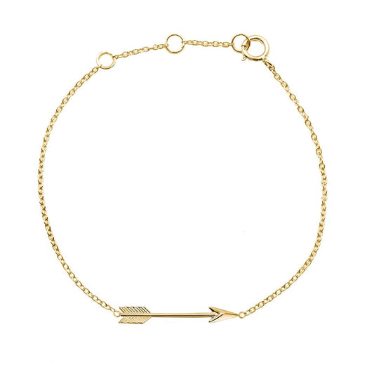 GOLD ARROW BRACELET