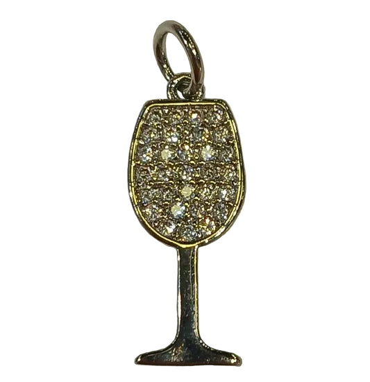 WINE GLASS CHARM