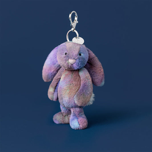 JELLYCAT ZODIHOP LUXE BUNNY BAG CHARM