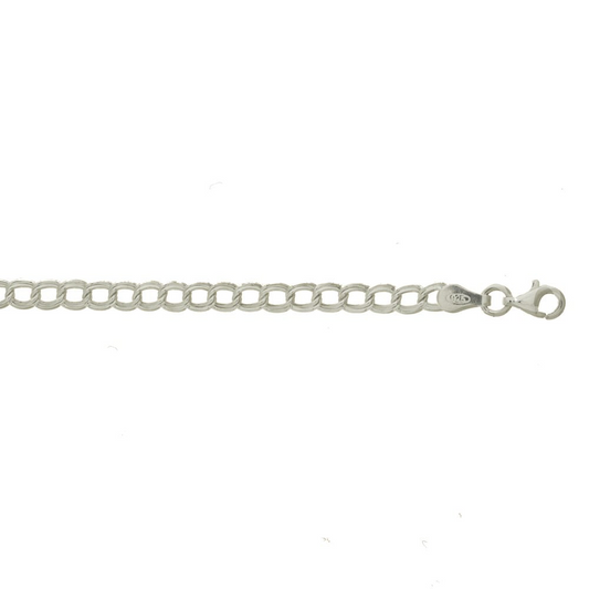 7” SILVER LINK CHAIN BRACELET