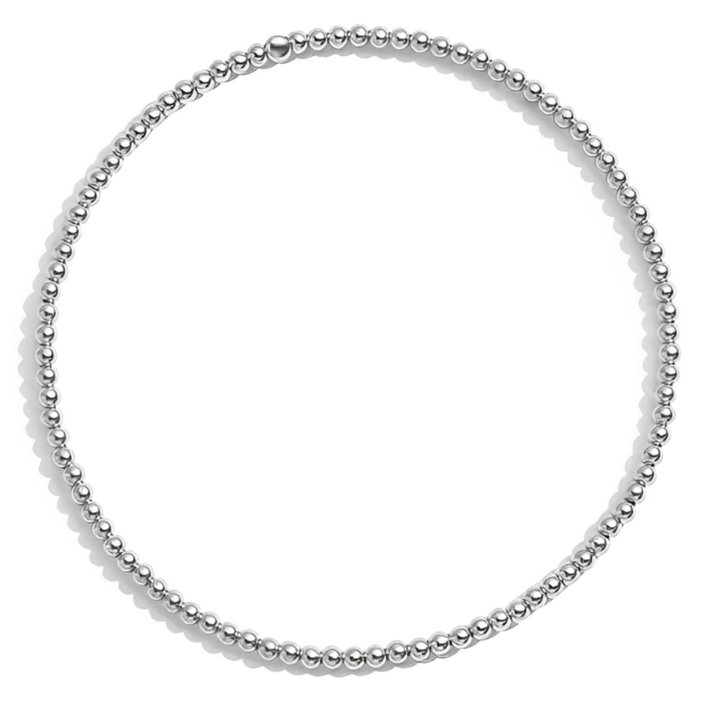 SILVER BALL BRACELET