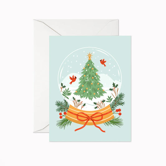 SNOW GLOBE CARD